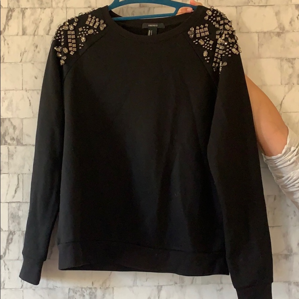 Black sweater